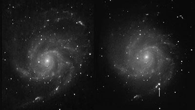 SN2023ixf Supernova before and after